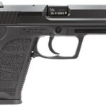 92113 HK 81000315 USP V1 40 S&W Caliber with 4.25" Barrel, 13+1 Capacity, Overall Black Finish, Serrated Trigger Guard Frame, Serrated Steel Slide, Polymer Grip & Night Sights Includes 3 Mags