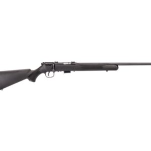 Savage 93R17F bolt-action rimfire rifle blued button-rifled barrel black synthetic stock