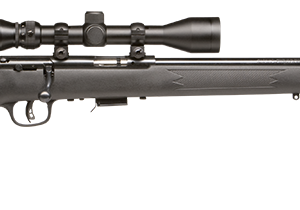 Savage 93R17 FXP .17 HMR bolt-action rifle with 3-9x40 scope and synthetic stock