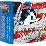 95554 Hornady 90104 American Gunner 380 ACP 90 gr Hornady XTP Hollow Point 25 Per Box/ 10 Case