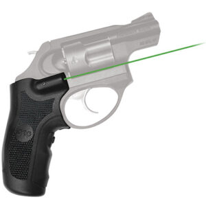 Crimson Trace 0145301 LG-415G Green Lasergrips  Black Ruger LCR
