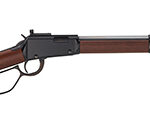 96654 Henry H001TLP Small Game Carbine 22 Short, 22 Long or 22 LR Caliber with 12 LR/16 Short Capacity, 17" Barrel, Black Metal Finish & American Walnut Stock Right Hand (Full Size)