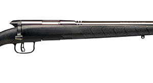 Savage B.Mag .17 WSM 22 in bolt-action rifle with black synthetic stock