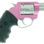 97420 Charter Arms 52330 Pathfinder Pink Lady Small 22 WMR, 8rd 2" Stainless Stainless Steel Barrel & Cylinder, Pink Aluminum Frame w/Black Finger Grooved Rubber Grip, Exposed Hammer