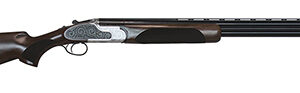 CZ-USA 06456 WingShooter Elite 20 Gauge 3" 2rd 28" Gloss Black Chrome Barrel, Engraved Satin-Gloss Chrome Metal Finish, Turkish Walnut Stock Includes 5 Chokes