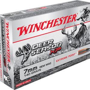 Winchester Ammo X7DS Deer Season XP  7mm Rem Mag 140 gr Extreme Point 20 Per Box/ 10 Case