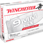 97745 Winchester Ammo USA9W USA 9mm Luger 115 gr Full Metal Jacket 200 Per Box/ 5 Case