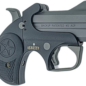 Bond Arms Backup .45 ACP derringer 2.5in barrel stainless frame black rubber grips