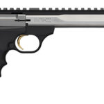 98379 Browning 051508490 Buck Mark Contour 22 LR 10+1 7.25" Contoured Barrel, Matte Stainless Serrated Steel Optic Ready Slide, Matte Black Aluminum Frame, Finger Grooved Black Ultragrip RX Grip