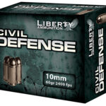 98421 Liberty Ammunition LACD10032 Civil Defense 10mm Auto 60 gr Lead Free Fragmenting Hollow Point 20 Per Box/ 50 Case