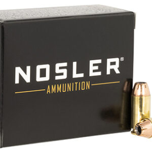 Nosler 51279 Assured Stopping Power Handgun 40 S&W 180 gr Jacket Hollow Point 20 Per Box/ 20 Case