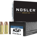 98608 Nosler 51278 Assured Stopping Power Handgun 45 ACP 185 gr Jacket Hollow Point 20 Per Box/ 20 Case