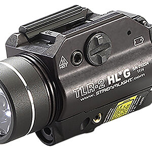 Streamlight 69265 TLR-2 HL G Gun Light  Black Anodized 1,000 Lumens White LED Red Laser