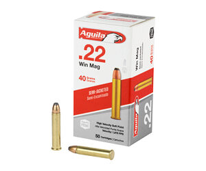 AGUILA 22WMR 40GR SP 50/1000
