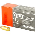 AGA1E097704 N 1 AGUILA 9MM 115GR FMJ 50/1000