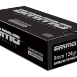 AMI9124JHP 50 1 AMMO INC MATCH 9MM 124GR JHP 50/1000