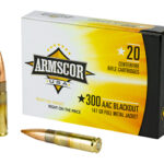 ARMFAC300AAC 1N 1 ARMSCOR 300BLK 147GR FMJ 20/200