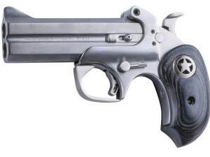 Bond Arms Ranger II derringer .45 Long Colt/.410 Bore stainless 4.25 inch barrel black ash grips with holster