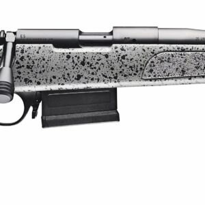 Bergara B-14R .17 HMR bolt-action rifle with synthetic molded mini-chassis stock and threaded muzzle
