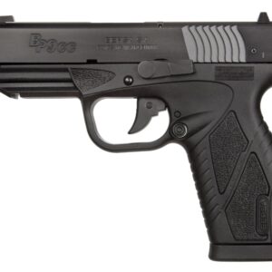 Bersa BPCC 9mm compact matte black pistol with threaded barrel and polymer frame