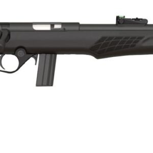 Rossi RB22 .22 LR bolt-action rifle with black synthetic Monte Carlo stock