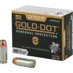 CCI23962GD 1 SPR GOLD DOT 40SW 180GR HP 20/200