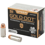 CCI23970GD 1 SPR GOLD DOT 40SW 165GR HP 20/200