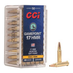 CCI52 1 CCI 17HMR 20GR GAME PNT 50/2000