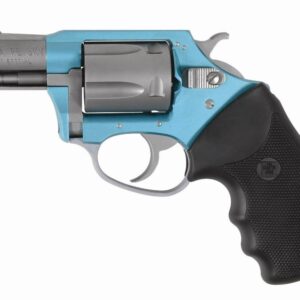 Charter Arms Santa Fe Sky .38 Special 2-inch revolver turquoise anodized frame stainless barrel rubber grip