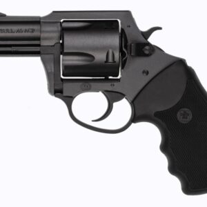 Charter Arms Mag Pug .357 Magnum 2.2-inch revolver with Black Nitride+ finish and black rubber grips