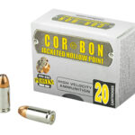 COR09115 1 CORBON 9MM+P 115GR JHP 20/500