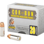 COR09125 1 CORBON 9MM+P 125GR JHP 20/500