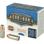 COR0990 1 CORBON 9MM+P 90GR JHP 20/500