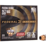 FE357HS1 1 FED HYDRA-SHOK 357MAG 158GR 20/500