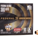 FE380HS1PDH 1 FED PD HYDRA-SHK 380ACP 90GR 20/200