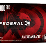 FEAE300BLK1 1 FED AM EAGLE 300BLK 150GR FMJ 20/500