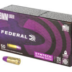 FEAE9SJ4 1 FED AE 9MM 124GR TRN MTCH TSJ 50/500