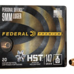 FEP9HST2S 1 FED PRM HST 9MM 147GR JHP 20/200