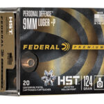 FEP9HST3S 1 FED PRM PD 9MM HST 124GR JHP 20/200