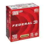 FEWM51992 1 FED CHAMP 9MM 115GR FMJ 200/1000