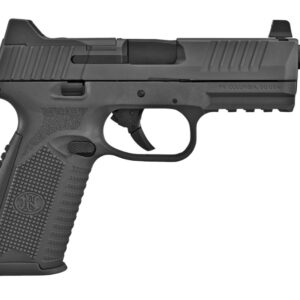 FN 509 Tactical 9mm pistol with 4.5 inch threaded barrel and matte black finish