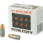 G206025 1 G2R CIVIC DUTY 9MM 94GR 20/500