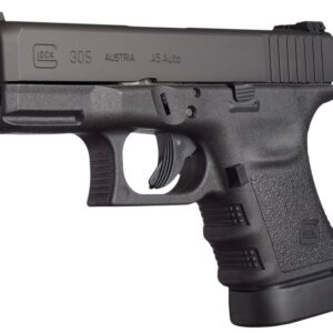 Glock 30S subcompact .45 ACP pistol matte black right-hand 3.78 inch barrel