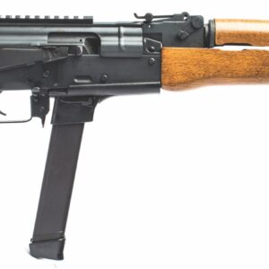 Century Arms Draco NAK9 9mm pistol with 11.14 inch barrel and 33-round magazine