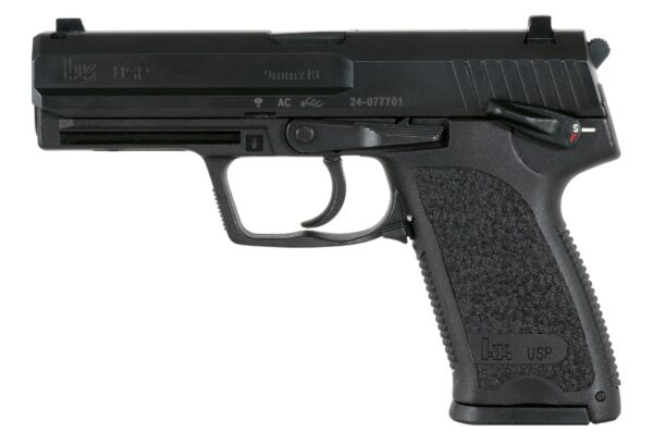 HKM709001 A5 1 HECKLER AND KOCH (HK USA) USP9 V1 DA/SA 9MM 15+1 SFTY