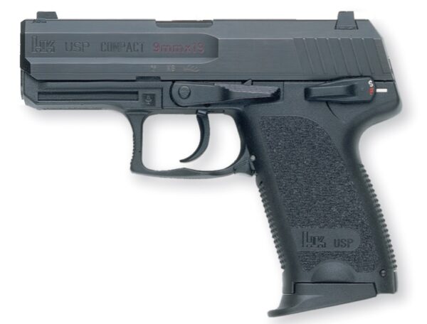 HKM709031 A5 1 HECKLER AND KOCH (HK USA) USP9 CMPCT V1 9MM 10+1 SFTY FS