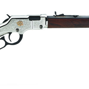 Henry American Beauty lever-action rifle .22 S/L/LR with 20 inch octagon barrel and walnut stock