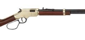 Henry Golden Boy .22 S/L/LR lever-action rifle 20-inch octagon barrel walnut stock Brasslite receiver