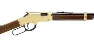 Henry Repeating Arms Golden Boy Youth .22 LR lever-action rifle with walnut stock and Brasslite receiver