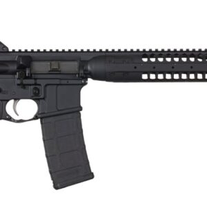 LWRC IC-A5 5.56 NATO semi-auto carbine in black with Magpul MOE+ grip